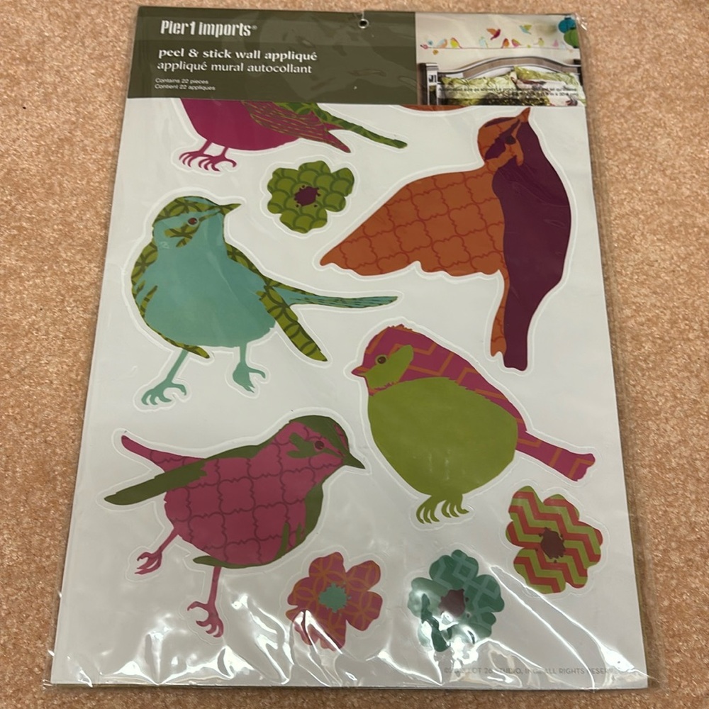 Bird wall stickers